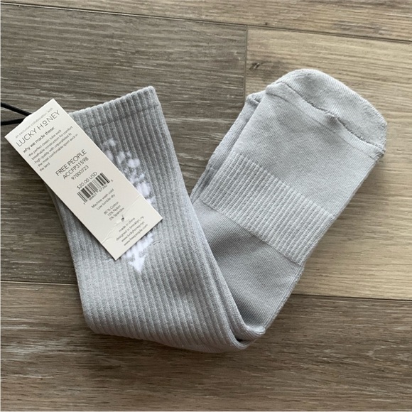 Free People Movement by Free People Last Lap Tube/ Crew Socks - Picture 3 of 4
